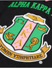 Alpha Kappa Alpha Football Jersey Black
