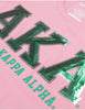 Alpha Kappa Alpha Sequin T-shirt Pink