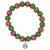 Alpha Kappa Alpha Shield Charm Elastic Bracelet