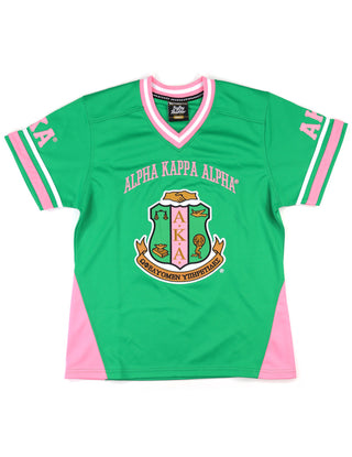 Alpha Kappa Alpha Football Jersey Green