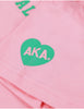 Alpha Kappa Alpha Sequin T-shirt Pink