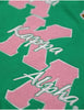 Alpha Kappa Alpha Embroidered Chenille Sweatshirt Green