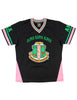 Alpha Kappa Alpha Football Jersey Black