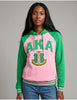 Alpha Kappa Alpha Two-tone Hoodie Pink