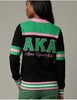 Alpha Kappa Alpha Cardigan Sweater Black