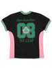Alpha Kappa Alpha Sequin Football Jersey Black