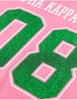 Alpha Kappa Alpha Long Sleeve Glitter Football Jersey Pink