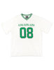 Alpha Kappa Alpha Oversized Chenille Football Jersey Ivory
