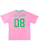Alpha Kappa Alpha Oversized Chenille Football Jersey Pink