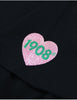 Alpha Kappa Alpha V-Neck Glitter Tee Black