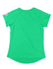 Alpha Kappa Alpha V-Neck Glitter Tee Green