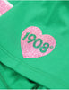 Alpha Kappa Alpha V-Neck Glitter Tee Green