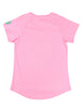 Alpha Kappa Alpha V-Neck Glitter Tee Pink