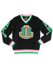 Alpha Kappa Alpha V-Neck Sweater Black