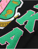 Alpha Kappa Alpha V-Neck Sweater Black