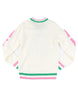 Alpha Kappa Alpha V-Neck Sweater Ivory