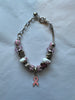 Breast Cancer Awareness Hope Charm Bracelet