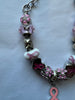 Breast Cancer Awareness Hope Charm Bracelet