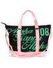 Alpha Kappa Alpha Canvas Tote Bag Black