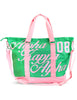 Alpha Kappa Alpha Canvas Tote Bag Green