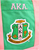 Alpha Kappa Alpha Canvas Tote Bag Green