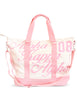 Alpha Kappa Alpha Canvas Tote Bag White