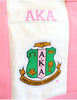 Alpha Kappa Alpha Canvas Tote Bag White