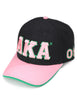 Alpha Kappa Alpha AKA Greek Letter Cap Black