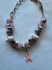 Breast Cancer Awareness Hope Charm Bracelet