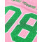 Alpha Kappa Alpha Glitter Dri-Fit T-shirt Pink