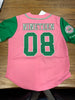 Alpha Kappa Alpha Baseball Jersey Pink