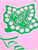 Alpha Kappa Alpha Twill Racing Jacket Pink