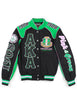 Alpha Kappa Alpha Twill Racing Jacket Black