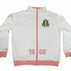Alpha Kappa Alpha Elite Track Jacket White