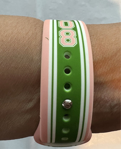 Alpha Kappa Alpha AKA Apple Watch Band size 38/40/41 MM Green