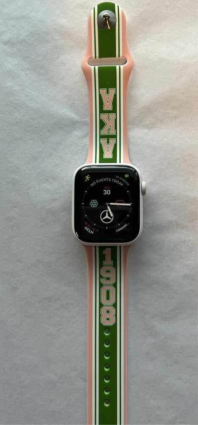 Alpha Kappa Alpha AKA Apple Watch Band size 38/40/41 MM Green
