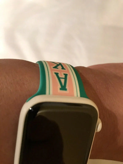 Alpha Kappa Alpha AKA Apple Watch Band Size 38/40/41 mm Pink