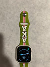 Alpha Kappa Alpha AKA Apple Watch Band Size 42/44/45 MM Bold Green