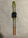 Alpha Kappa Alpha AKA Apple Watch Band Size 42/44/45 MM Bold Green