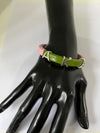 Alpha Kappa Alpha AKA Bangle Leather Bracelet