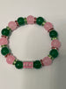 Alpha Kappa Alpha AKA Bling Bracelet Pink Bar