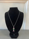 Alpha Kappa Alpha Bling Austrian Crystal Necklace