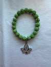 Alpha Kappa Alpha Bling Ivy Beaded Bracelet