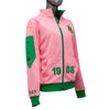 Alpha Kappa Alpha Elite Track Jacket Pink - Shirts & Tops