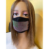 Alpha Kappa Alpha Inspired Flag Face Mask Clear