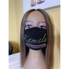 Alpha Kappa Alpha Kamala Is My Sorority Sister Bling Face Mask