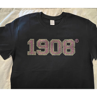Alpha Kappa Alpha SOROR Rhinestone Bling Cocktail T-Shirt