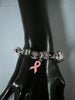 Breast Cancer Awareness Hope Charm Bracelet