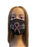BREAST CANCER AWARENESS PINK RIBBON BLING FACE MASK RHINESTONE