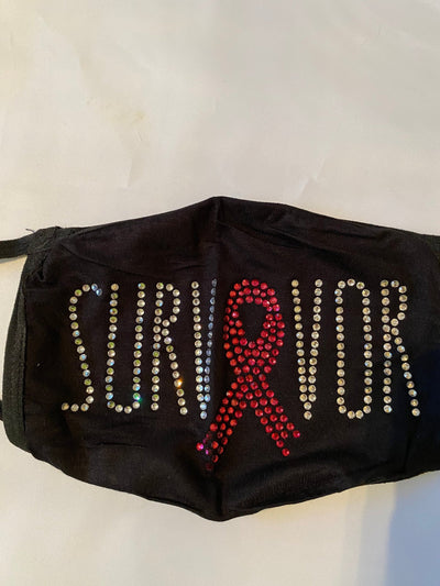 BREAST CANCER AWARENESS SURVIVOR MASK
